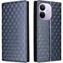 Чохол Deexe Rhombus Book для Xiaomi Redmi Note 17 Pro - Blue: фото 1 з 7