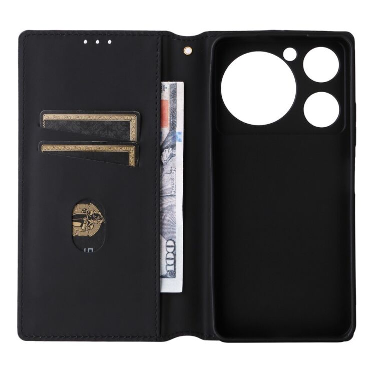 Чехол Deexe Rhombus Book для ZTE Nubia Music - Red: фото 5 из 9