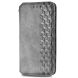 Чехол Deexe Rhombus Wallet для HMD Skyline - Grey (365816H). Фото 4 из 9