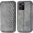 Чехол Deexe Rhombus Wallet для HMD Skyline - Grey (365816H)