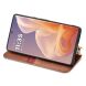 Чехол Deexe Rhombus Wallet для Motorola Moto G85 - Brown (357027Z). Фото 3 из 10