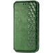 Чехол Deexe Rhombus Wallet для Motorola Moto G86 Power - Green (385126G). Фото 4 из 6