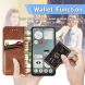 Чехол Deexe Rhombus Wallet для Nothing CMF Phone 1 - Black (370915B). Фото 8 из 9