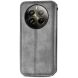 Чехол Deexe Rhombus Wallet для Realme 12 Pro / 12 Pro+ - Grey (348935H). Фото 5 из 6