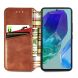 Чехол Deexe Rhombus Wallet для Samsung Galaxy A16 (A165) - Brown (365214Z). Фото 2 из 7
