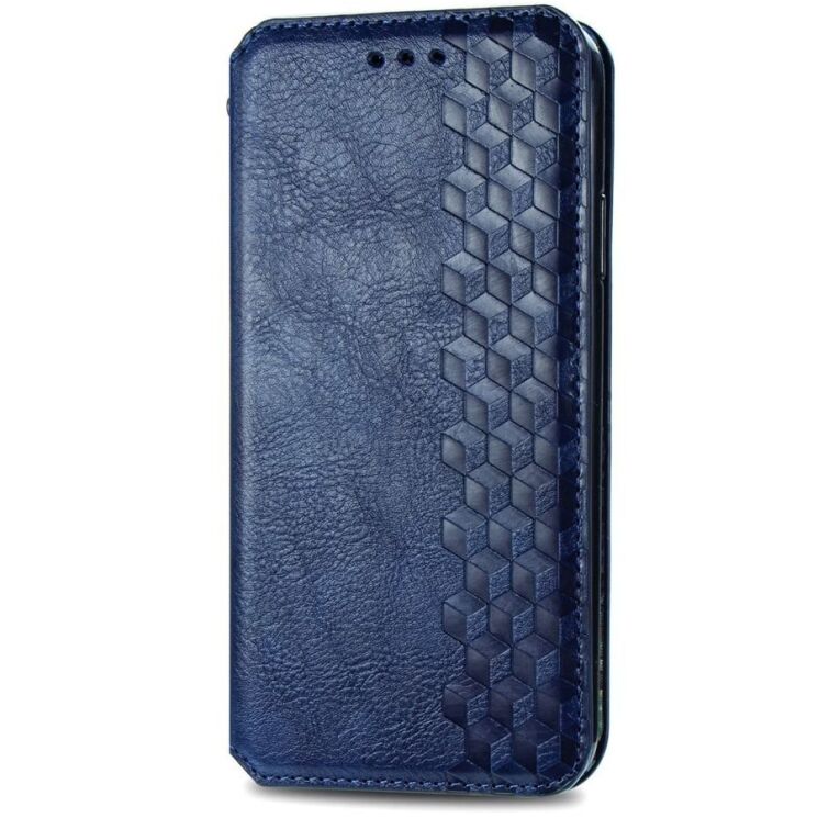Чехол Deexe Rhombus Wallet для Xiaomi Redmi Note 13 Pro 4G / Poco M6 Pro - Blue: фото 5 из 11