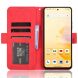 Чохол Deexe Wallet Stand для Blackview Shark 8 / Oscal Tiger 12 - Red (378101R). Фото 3 з 7