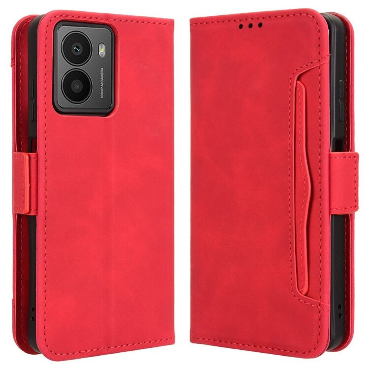 Чехол Deexe Wallet Stand для HMD Fusion - Red: фото 1 из 7