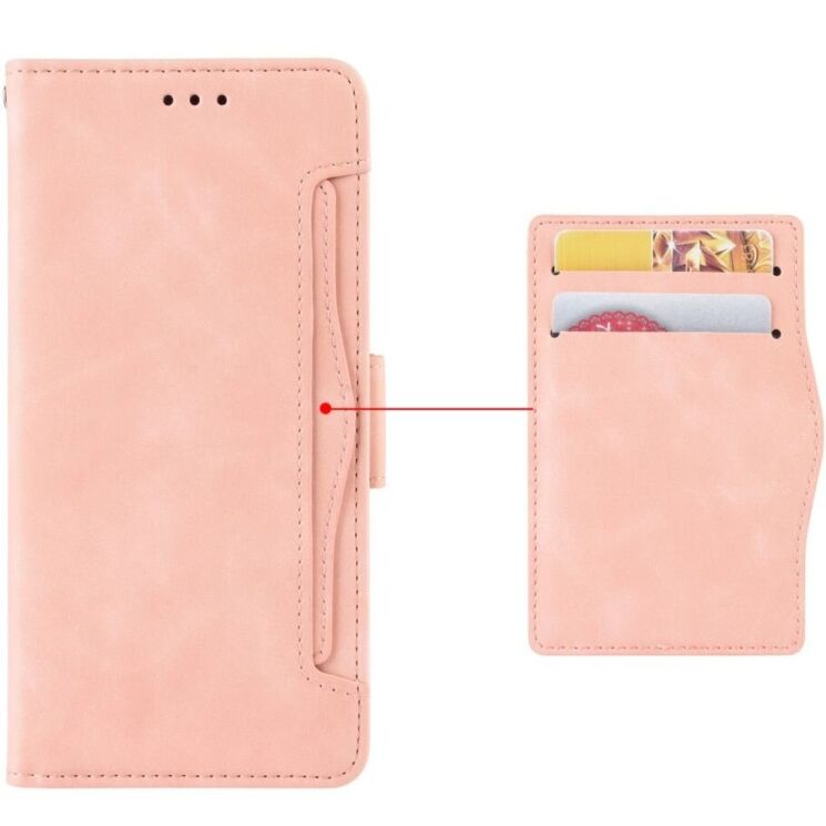 Чехол Deexe Wallet Stand для Infinix Note 50 Pro Plus - Pink: фото 3 из 15