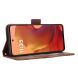 Чехол Deexe Wallet Stand для Motorola Moto G15 / G15 Power - Brown (372607Z). Фото 4 из 7