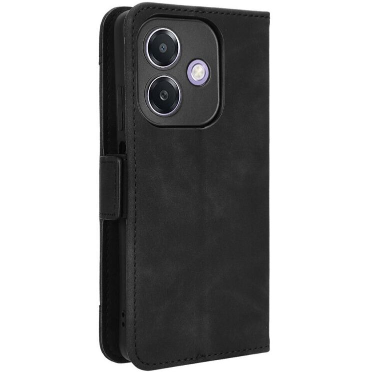 Чехол Deexe Wallet Stand для OPPO A3x / A3 / A40m - Black: фото 6 из 7