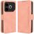 Чехол Deexe Wallet Stand для TECNO Pova 6 Neo - Pink: фото 1 из 7