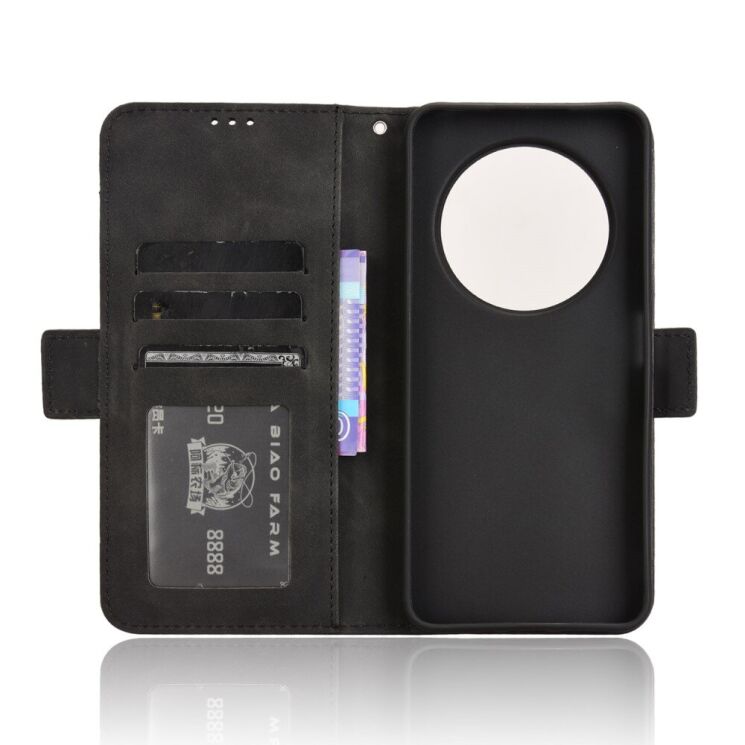 Чехол Deexe Wallet Stand для Xiaomi Redmi 14C / Redmi A4 5G / Poco C75 - Black: фото 6 из 7