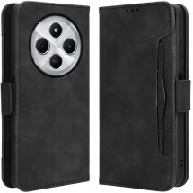 Чехол Deexe Wallet Stand для Xiaomi Redmi 14C / Redmi A4 5G / Poco C75 - Black: фото 1 из 7