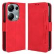 Чохол Deexe Wallet Stand для Xiaomi Redmi Note 13 Pro 4G / Note 14S / Poco M6 Pro - Red (345717R)