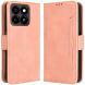 Чехол Deexe Wallet Stand для ZTE Blade A35 / Blade A55 - Pink (367702P). Фото 1 из 7