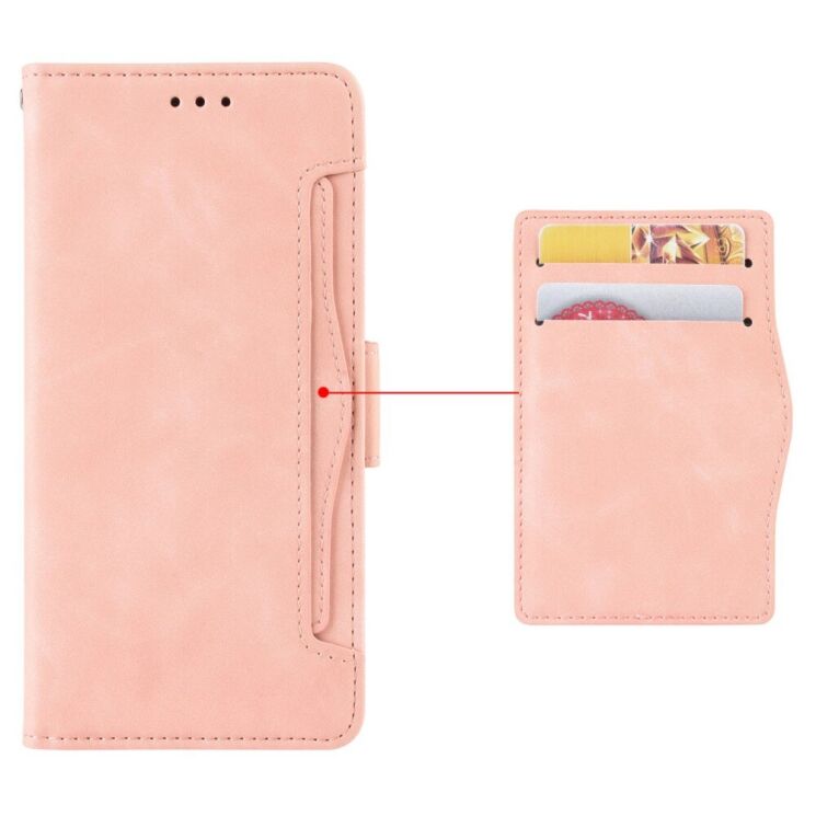 Чохол Deexe Wallet Stand для ZTE Nubia Focus Pro - Pink: фото 5 з 8