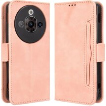 Чехол Deexe Wallet Stand для ZTE Nubia Focus Pro - Pink: фото 1 из 8
