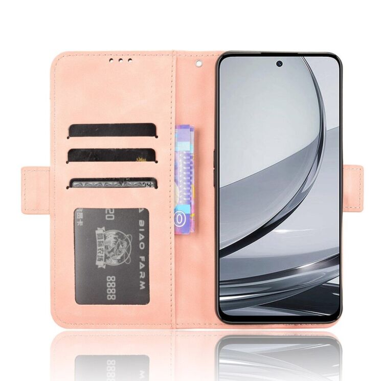 Чохол Deexe Wallet Stand для ZTE Nubia Focus Pro - Pink: фото 2 з 8