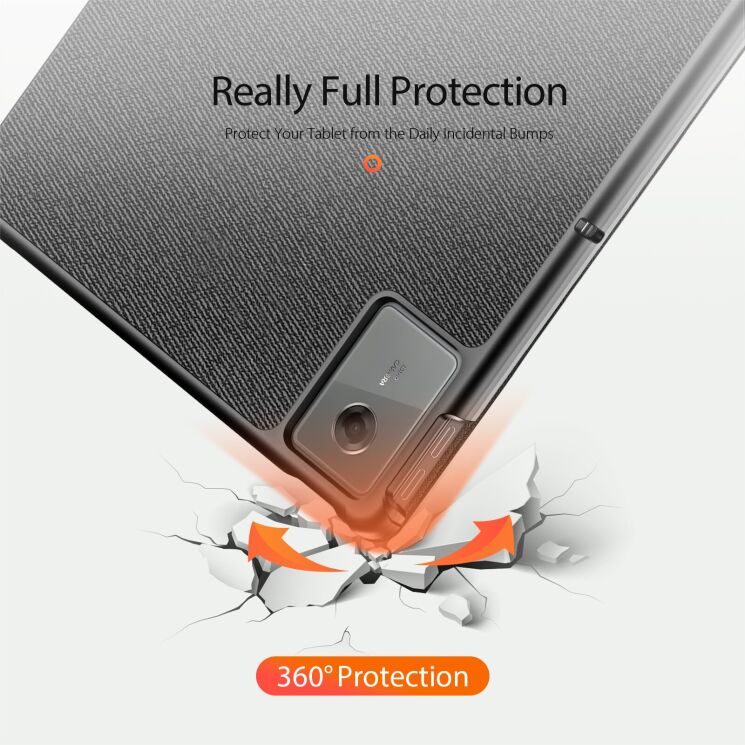 Чехол DUX DUCIS Domo Series для Lenovo Idea Tab Plus - Black (402207B) Чехол DUX DUCIS Domo Series для Lenovo Idea Tab Plus - Black: фото 9 из 10