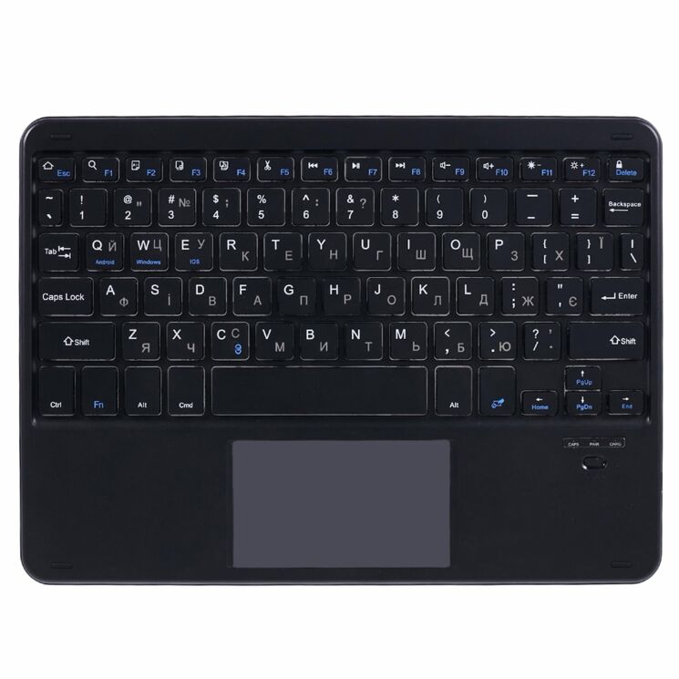 Чехол-клавиатура UniCase Keyboard Cover with touchpad для Samsung Galaxy Tab S9 FE (X510/516) / Tab S10 FE (X520/526) - Black: фото 6 из 10