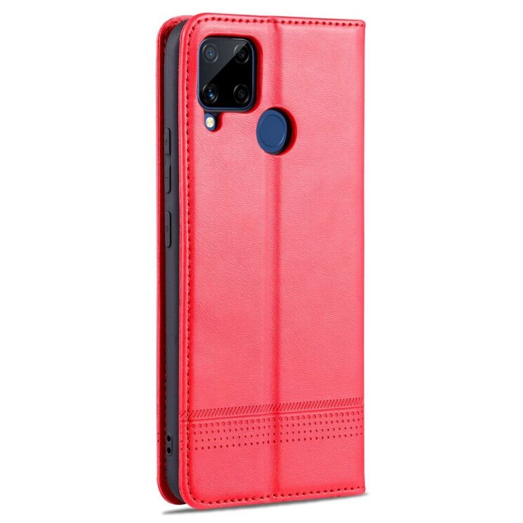 Чехол-книжка AZNS Classic Series для Realme C15 - Red: фото 4 из 9