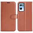 Чехол-книжка Deexe Book Type для OPPO Reno 7 Pro - Brown (295612Z)