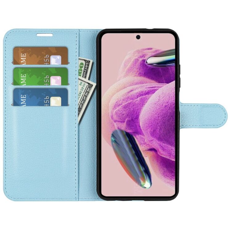 Чохол-книжка Deexe Book Type для Xiaomi Redmi Note 12S - Blue: фото 2 з 9