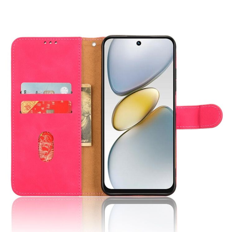 Чехол-книжка Deexe Classic Series для TECNO Spark Go 1 - Rose: фото 2 из 7