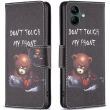 Чехол-книжка Deexe Color Wallet для Samsung Galaxy A05 (A055) - Bear (340406I)