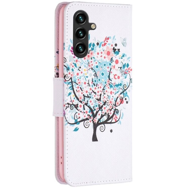 Чехол-книжка Deexe Color Wallet для Samsung Galaxy A16 (A165) - Flower Tree: фото 3 из 7