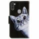 Чехол-книжка Deexe Color Wallet для Samsung Galaxy M11 (M115) - Cat (255106I). Фото 2 из 5