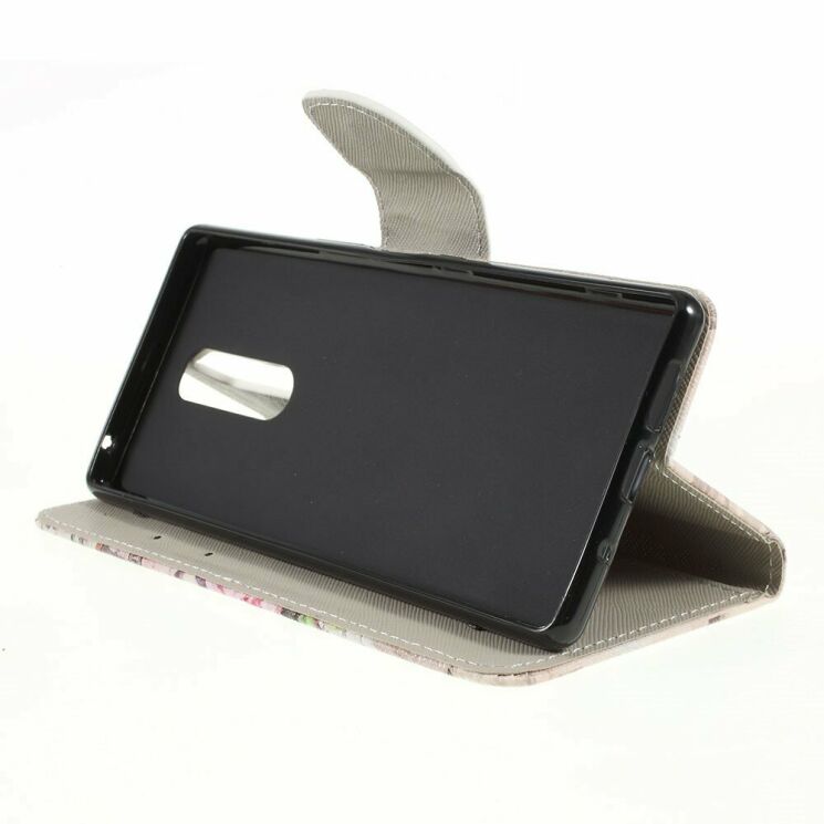 Чехол с рисунком Deexe Color Wallet для Sony Xperia 1 - Eiffel Tower: фото 2 из 5