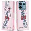 Чехол-книжка Deexe Color Wallet для Xiaomi Redmi Note 13 Pro 4G / Poco M6 Pro - Giraffe (345751C)