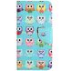 Чохол-книжка Deexe Color Wallet для Xiaomi Redmi Note 14 4G - Owls (373466G). Фото 4 з 5