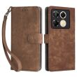 Чохол-книжка Deexe Delta Book для Infinix Note 40 Pro - Brown (352008Z)