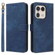 Чехол-книжка Deexe Delta Book для Motorola Edge 50 Ultra - Blue (354001L)