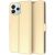 Чехол-книжка Deexe Faro Wallet для Xiaomi Redmi Note 14 5G - Gold: фото 1 из 7