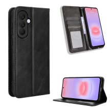Чехол-книжка Deexe Retro Style для Samsung Galaxy A37 (A376) - Black: фото 1 из 7