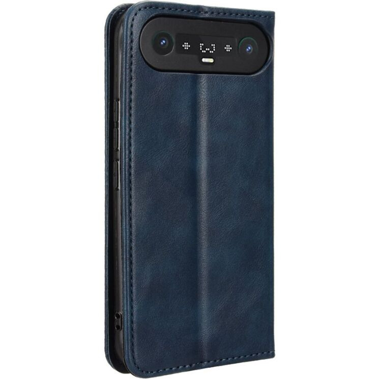 Чехол-книжка Deexe Retro Style для TECNO Camon Slim - Blue (433002L) Чехол-книжка Deexe Retro Style для TECNO Camon Slim - Blue: фото 6 из 17