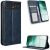 Чехол-книжка Deexe Retro Style для TECNO Camon Slim - Blue: фото 1 из 17