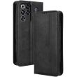 Чехол-книжка Deexe Retro Style для ZTE Nubia Red Magic 11 Pro - Black (412206B)