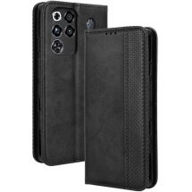 Чохол-книжка Deexe Retro Style для ZTE Nubia Red Magic 11 Pro - Black: фото 1 з 17