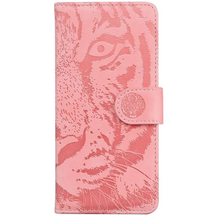 Чехол-книжка Deexe Tiger для Xiaomi Redmi 13 - Pink: фото 5 из 7