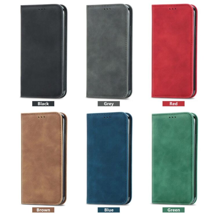 Чехол-книжка Deexe Wallet Case для Samsung Galaxy S25 (S931) - Green: фото 8 из 8