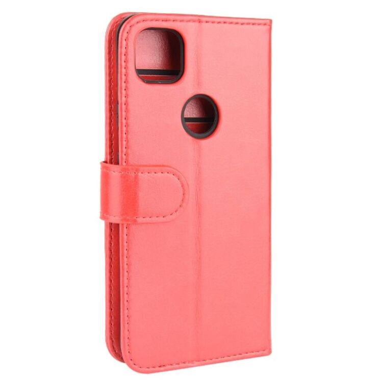 Классический чехол-книжка Deexe Wallet Style для Google Pixel 4A - Red: фото 8 из 8