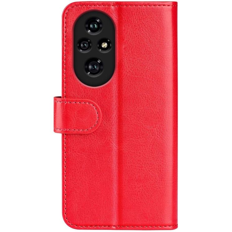 Чохол-книжка Deexe Wallet Style для Honor 200 Pro - Red: фото 5 з 6