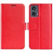 Чехол-книжка Deexe Wallet Style для Motorola Edge 50 Fusion - Red (354219R)