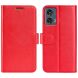 Чехол-книжка Deexe Wallet Style для Motorola Edge 50 Fusion - Red (354219R). Фото 1 из 7