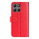 Чехол-книжка Deexe Wallet Style для Motorola Moto G15 - Red (372633R). Фото 6 из 6
